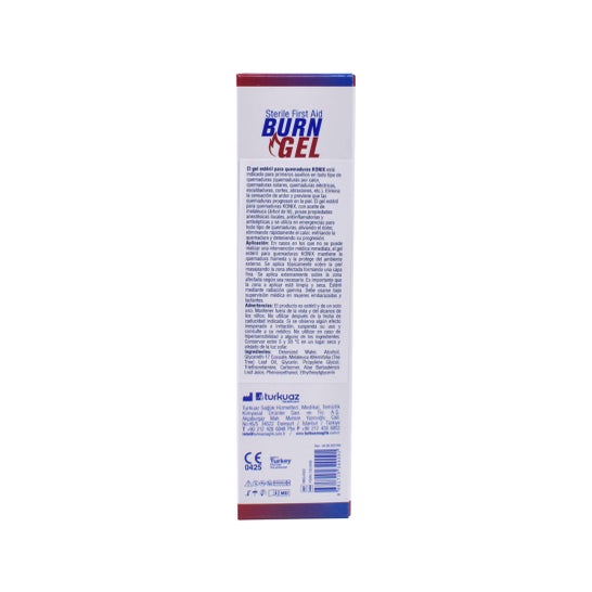 Konix Gel Brûlures Stérile First Aid Burn Gel 118 ml