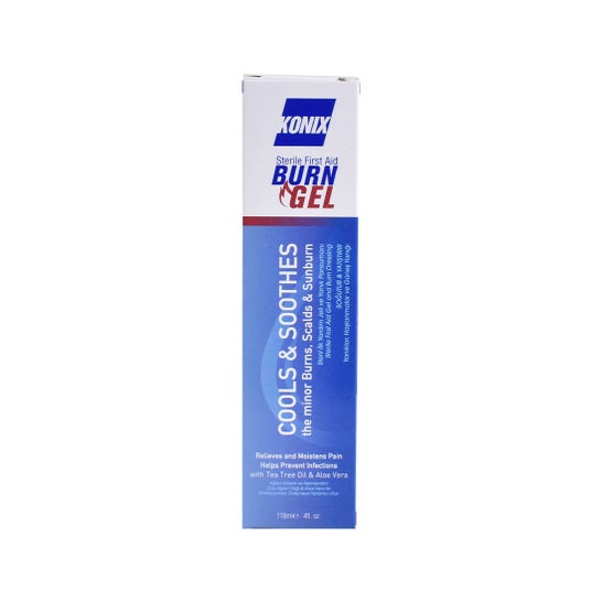 Konix Gel Brûlures Stérile First Aid Burn Gel 118 ml