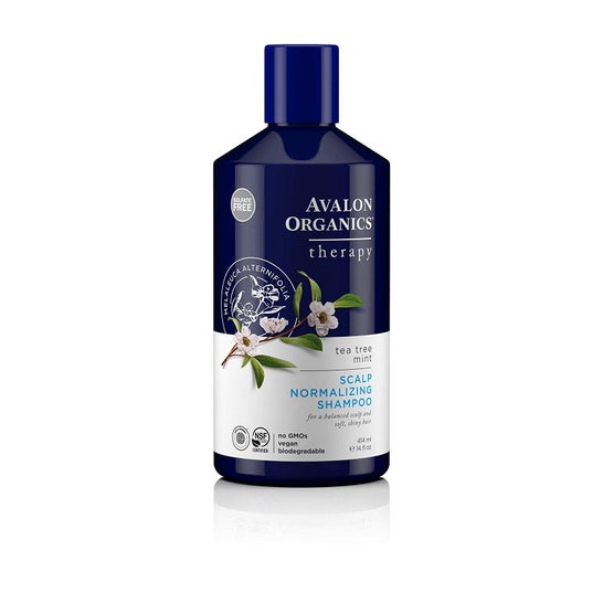Avalon Organics Shampooing Menthe Arbre à Thé 414ml