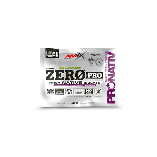 Amix ZeroPro Protein Doble Chocolate Blanco 35g