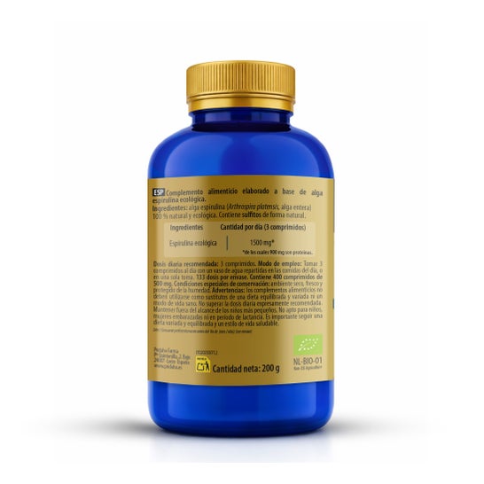 Sanon Spiruline BIO 400 comp