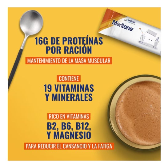 Meritene Chocolate Inst 15 Enveloppes + 15 Enveloppes