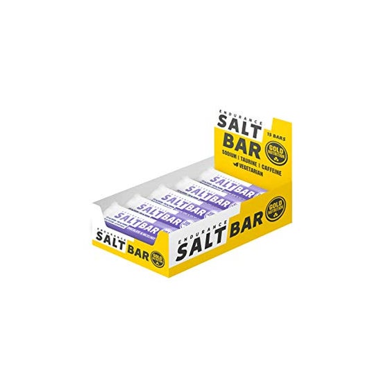 Gold Nutrition Barre salée Endurance Choco et Noisette 15x40g