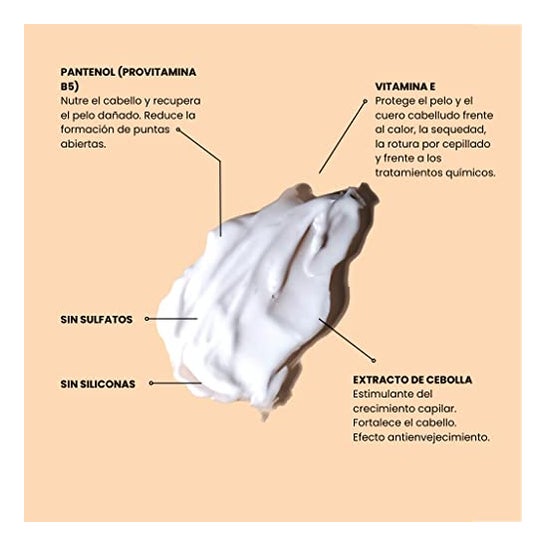 Conditionneur à l'extrait d'oignon 500 ml Desenredante Ml Conditionneur à l'extrait d'oignon 500 ml Desenredante Ml