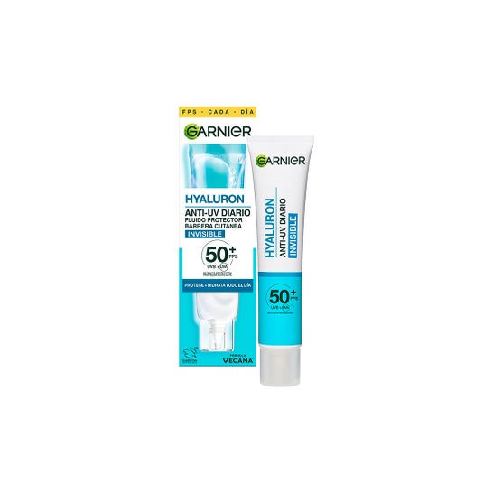 Garnier Hyaluron Anti-UV Fluide Invisible SPF50+ 40 ml