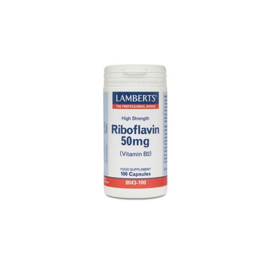 Lamberts Vit Vit B2 Riboflavine 50 Mg