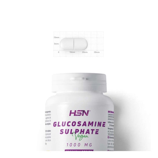HSN Sulfato de Glucosamina 1000mg 120comp