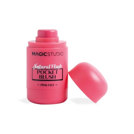 Magic Studio Natural Flush Pocket Fard à Joues Pink Fizz 7 g