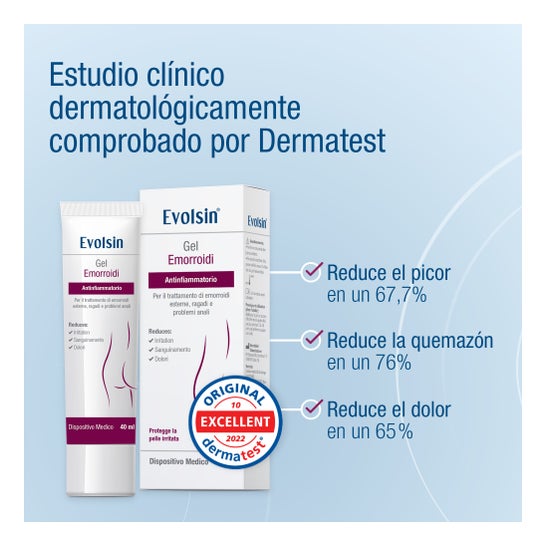 Evolsin Gel Hémorroïdes 40ml