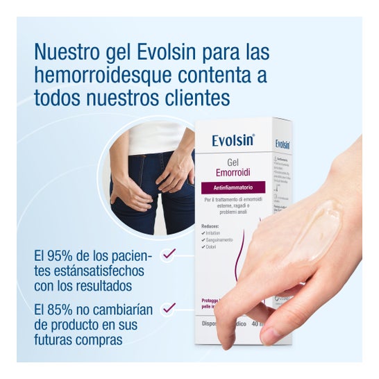 Evolsin Gel Hémorroïdes 40ml