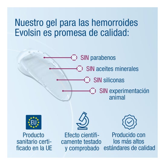 Evolsin Gel Hémorroïdes 40ml