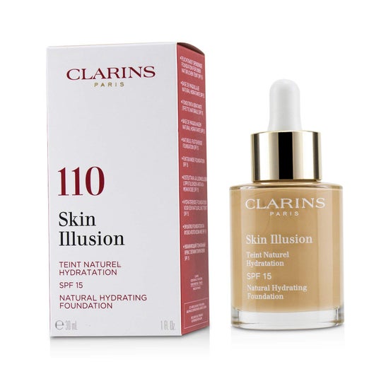 Clarins Skin Illusion Teint Naturel Hydratation SPF15 112 Ambre 30ml