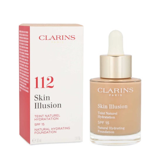 Clarins Skin Illusion Teint Naturel Hydratation SPF15 112 Ambre 30ml