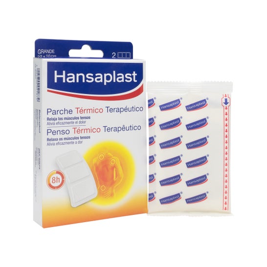 Hansaplast Patch thérapeutique à la chaleur grand format 2pcs