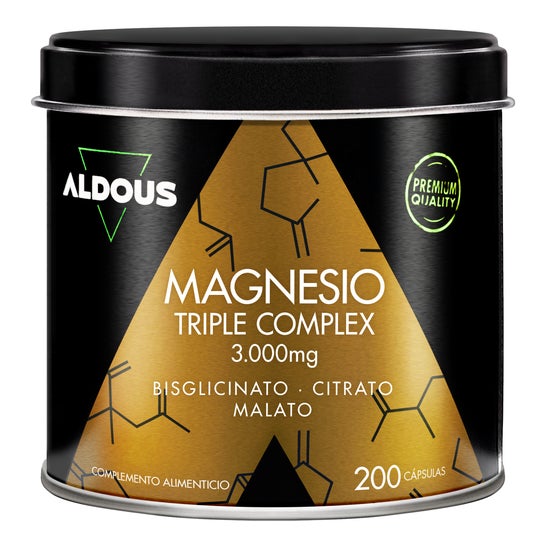 Aldous Bio Magnésium Triple Complex 200 Capsules