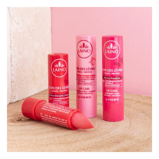 Laino Soin Des Lèvres Senteur Framboise 4g