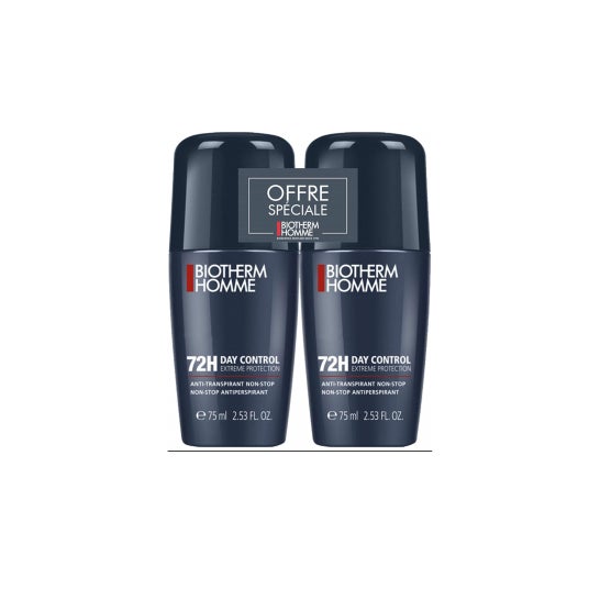 Biotherm Homme 72H Day Control Extreme Protection 2x75ml