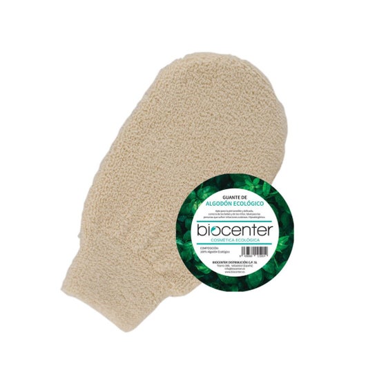 Biocenter Gant de Bain Coton Eco 1ut
