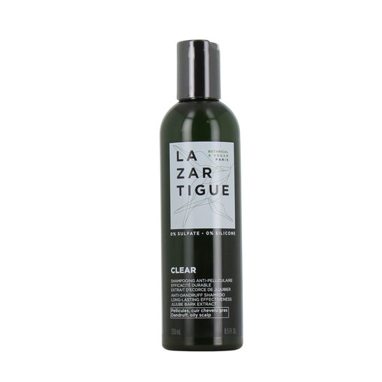 Lazartigue Clear Shampoing Anti-Pelliculaire Cuir Chevelu Gras 250 ml