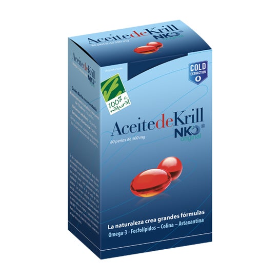 Huile de Krill 100% Naturelle 80 Capsules
