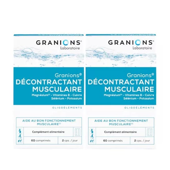 Granions Decontract Musculaire 2x60comp