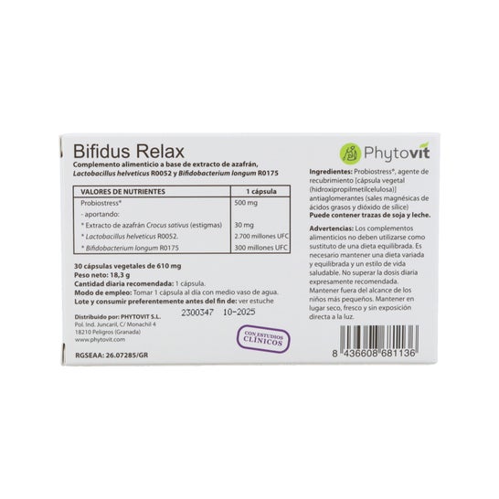 Phytovit Bifidus Relax 30caps