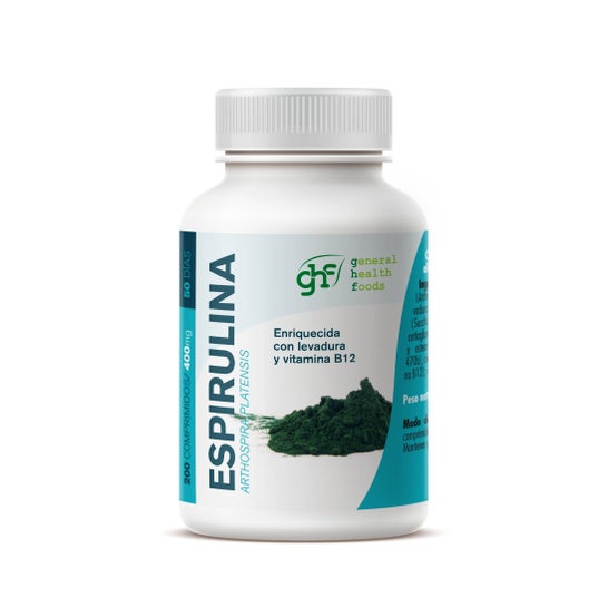 GHF Spiruline 200 comprimés de 400 mg