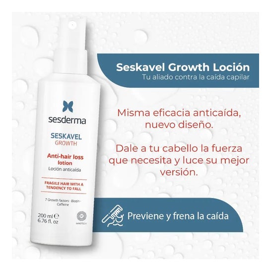 Sesderma Seskavel Lotion Anti-chute 200 ml Sesderma Seskavel Lotion Anti-chute 200 ml