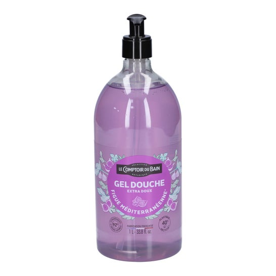 Le Comptoir du Bain Gel Douche Figue Méditerranéenne 1L