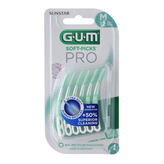 Gum Soft Picks Pro Meidum 12uts