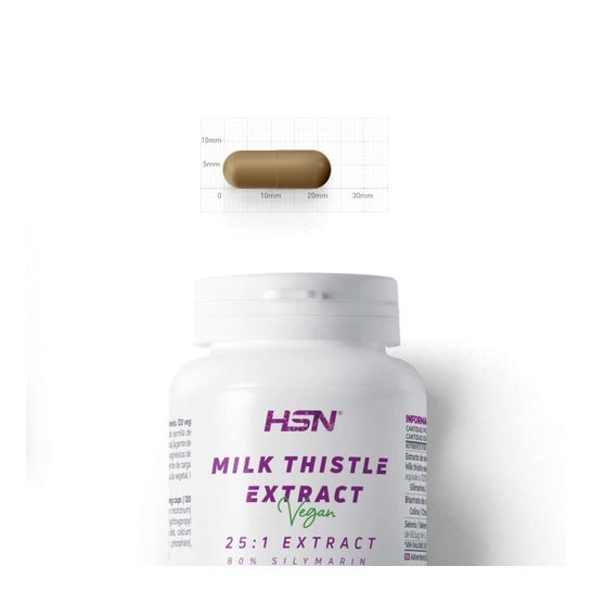 HSN Extracto de Cardo Mariano 25:1 450mg 120vcaps