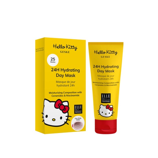 Geske Hello Kitty 24H Hydrating Day Mask Sonic Warm&Cool Mask Pink 50ml