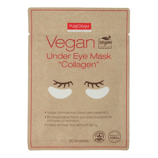 Purederm Vegan Under Eye Mask Collagen 3uts