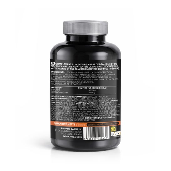 Sanon Sport Taurine + Caféine 180 gélules