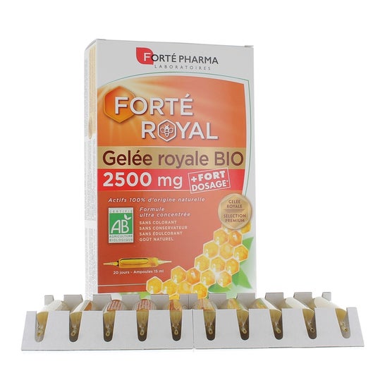 Forté Pharma Gelée Royale Bio 2500mg 20x10ml