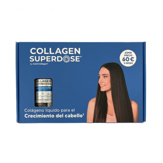 Gold Collagen Pack Superdose Cheveux Forts 3x300ml