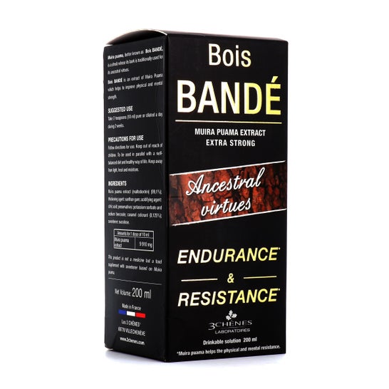 Les 3 Chênes Bois Bandé  Endurance & Résistance 200ml