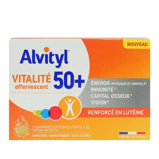 Alvityl Vitalité Effervescent 50+ 30comp