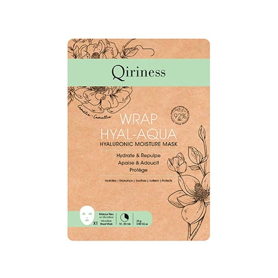 Masque Hyal-Aqua Hyaluronic Moisture de Qiriness Wrap 25g
