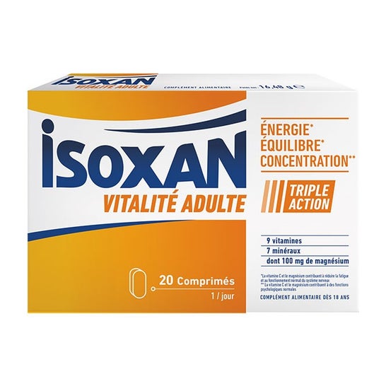 Isoxan Vitalité Adultos 20caps