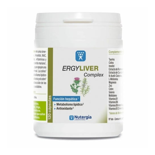 Complexe d'Ergyliver Nutergia 120caps