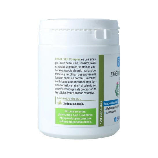 Complexe d'Ergyliver Nutergia 120caps