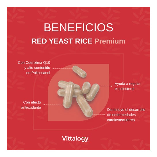 Vittalogy Red Yeast Rice Premium 120 Capsules