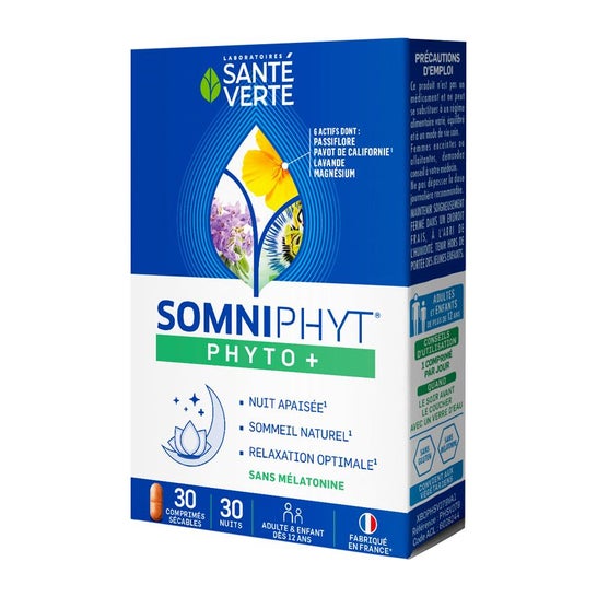 Santé Verte Somniphyt Phyto+ 30 Comprimés