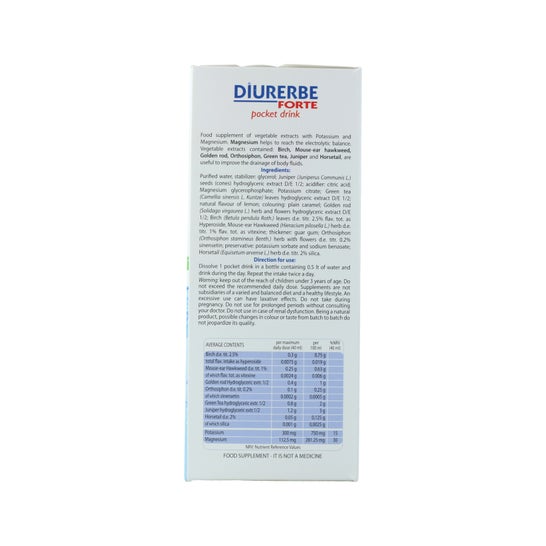 Diurerbe Forte Pocket Pocket Drink 24 sachets