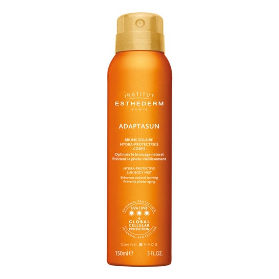 Institut Esthederm Adaptasun Brume Soyeuse Protectrice Corps Soleil Modéré Spray 150ml