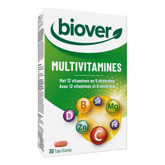 Biover Multivitaminas Basic 30comp