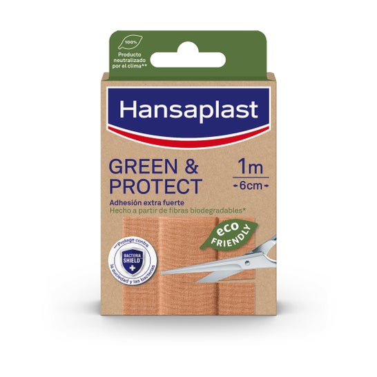 Hansaplast Green Protect Bande 1mx6cm
