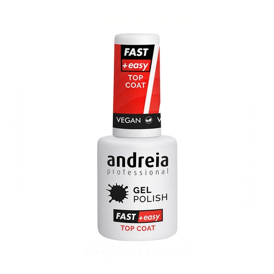 Andreia Professional Gel Fast Easy Top Coat Vernis 10,5ml