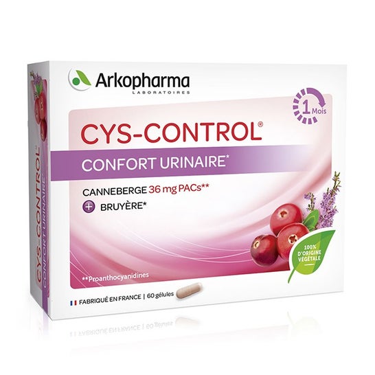 Arkopharma Cyscontrol Médical 60 Gelules